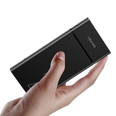 USAMS Dual USB Type C Port Big Capacity Fast Charging  20000 mAh Mobile Charger Power Bank